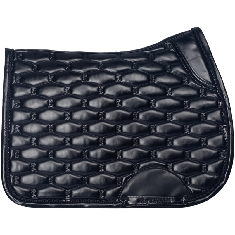 PS Of Sweden Dazzling Metallic Jump Saddle Pad 1110 - 111 - 998 - 002 - Lacquered Black